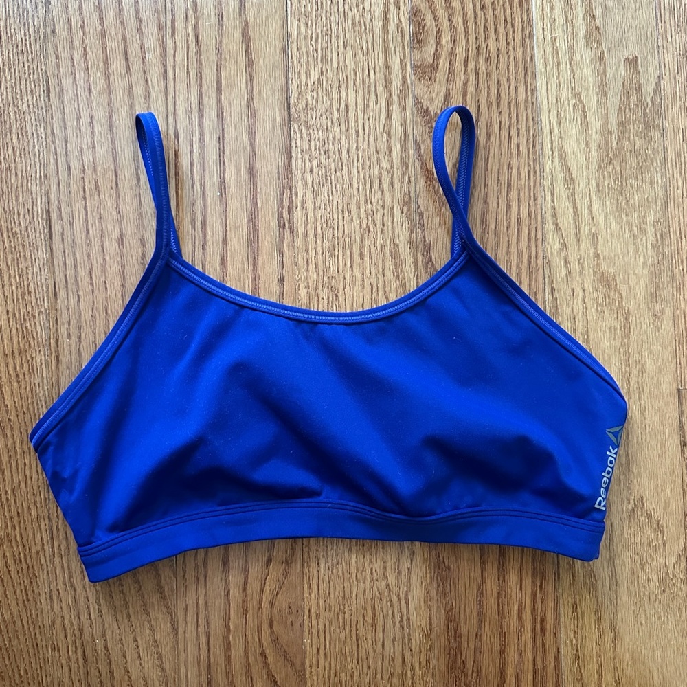 Reebok Women's Vibrant Blue Sports Bra
